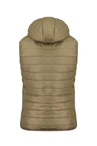 Chaleco con capucha Vatikeak - Beige