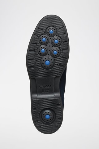 Mocassins en nubuck Spherica - Bleu marine