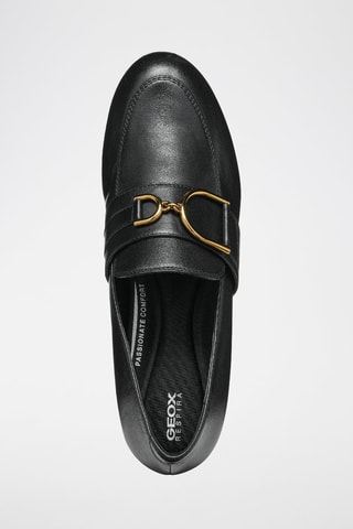 Escarpins en cuir de mouton nappa Eleana - Noir