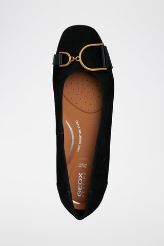 Ballerines en cuir Annytah - Noir