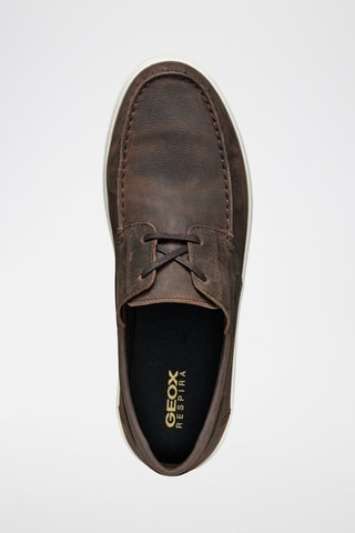 Chaussures bateau en cuir Avola - Marron