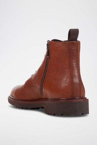 Boots en cuir nappa Cannaregio - Marron