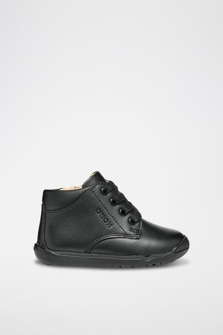 Boots en cuir nappa Macchia - Noir