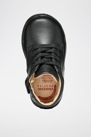 Boots en cuir nappa Macchia - Noir