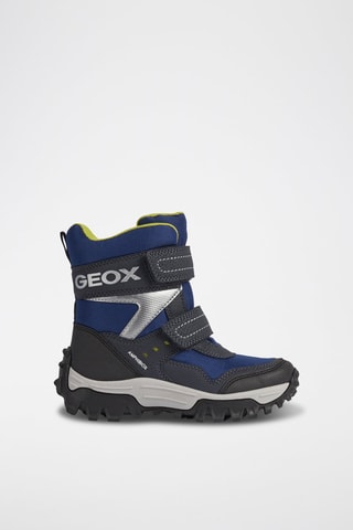 Boots Himalaya - Bleu marine et jaune