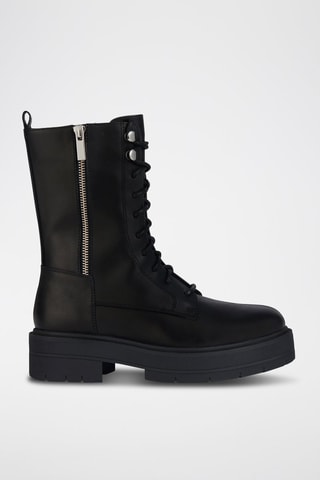 Bottines en cuir Spherica - Noir
