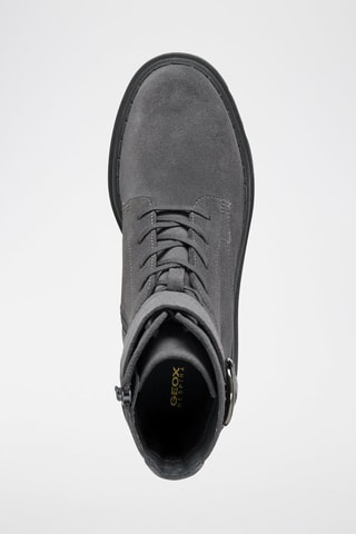 Bottines en cuir de veau nubuck Felleny - Gris