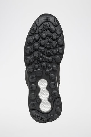 Bottines fourrées en cuir de veau nubuck Spherica - Gris