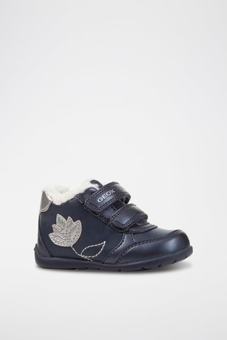 Bottines fourrées Elthan - Bleu nuit