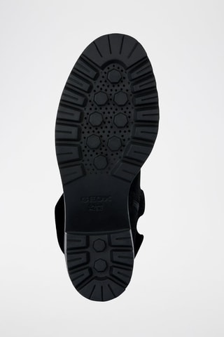 Bottines en nubuck Damiana - Noir