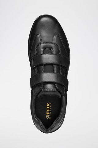 Baskets en cuir de mouton Spherica - Noir