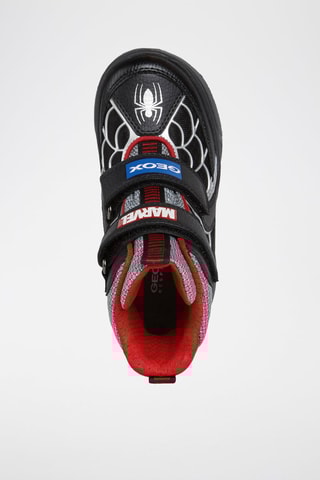 Baskets montantes Spider-Man Avengers Marvel Sveggen - Noir et rouge