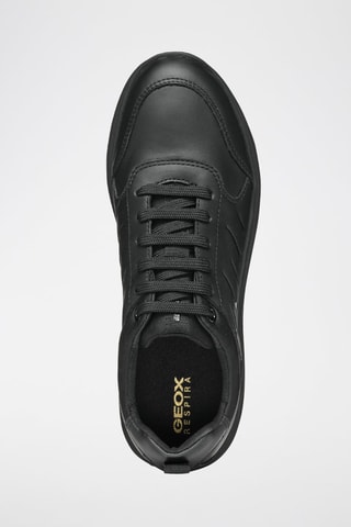 Baskets en cuir de veau Spherica - Noir