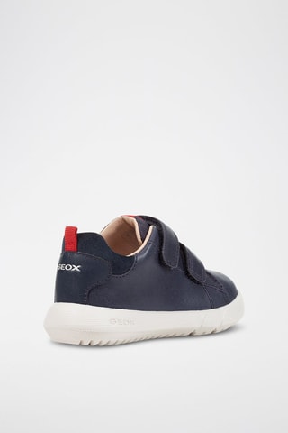 Baskets en nubuck Hyrro - Bleu marine