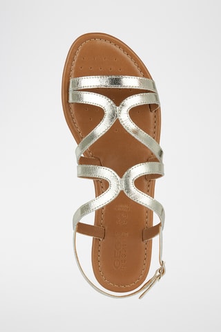 Sandales en cuir Sozy - Doré