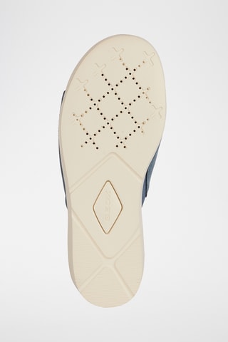 Sandales à talons compensées en nubuck Xan2.2S  - Bleu