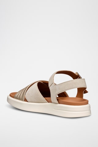 Sandales en nubuck Xan2S - Taupe