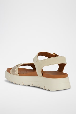 Sandales en nubuck Xan2.1S - Beige