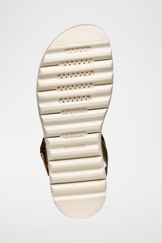 Sandales à talons plateformes en cuir Xan2.1S  - Doré