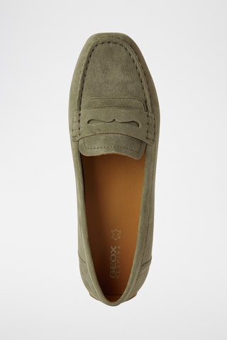 Mocassins en nubuck Kosmopolis + Grip  - Vert