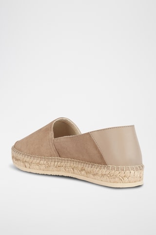 Espadrilles en cuir Lampedusa  - Beige