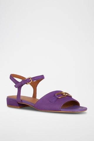 Sandales en nubuck New Eraklia 15 - Violet