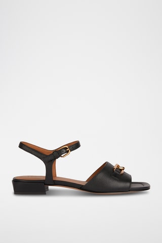Sandales en cuir New Eraklia 15  - Noir