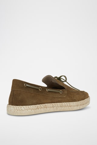 Mocassins en nubuck Ostuni  - Marron