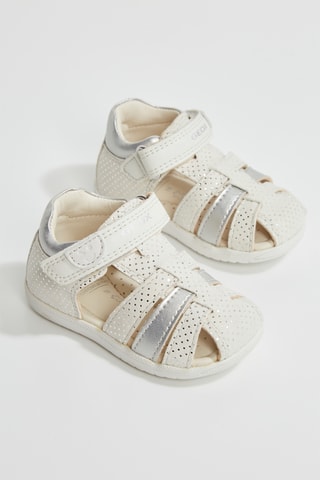Sandales en nubuck Macchia - Blanc
