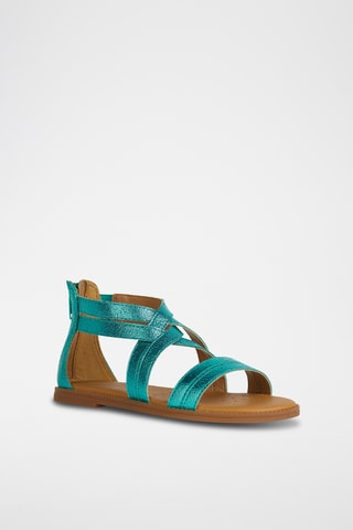 Sandales montantes  Karly  - Turquoise