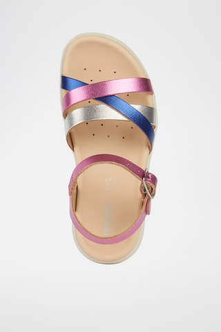 Sandales en cuir  Soleima - Fuchsia