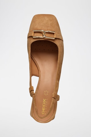 Escarpins en nubuck - Marron