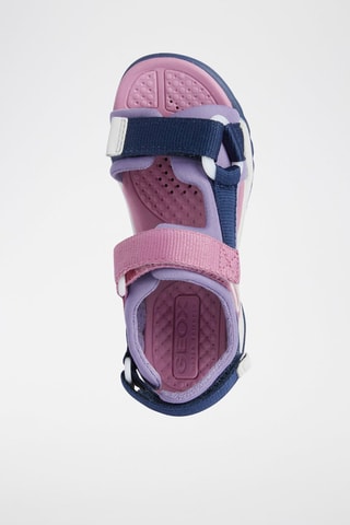 Sandales Borealis - Bleu marine et lilas