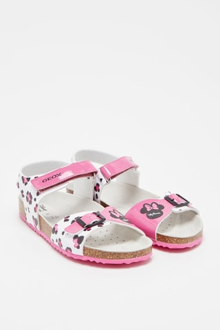 Sandales Adriel - Blanc et rose