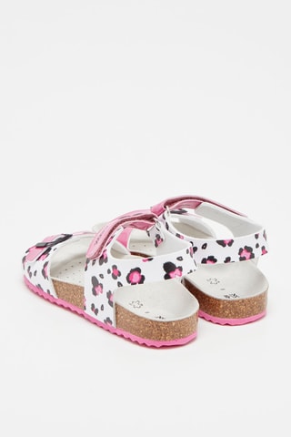 Sandales Adriel - Blanc et rose