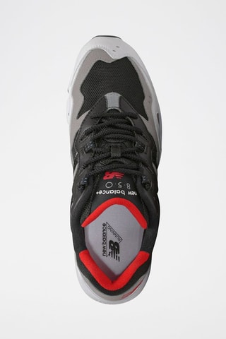 Sneakers en nubuck 850 - Blanc, gris et noir