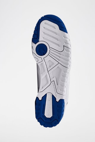 Baskets en cuir 550  - Blanc et bleu