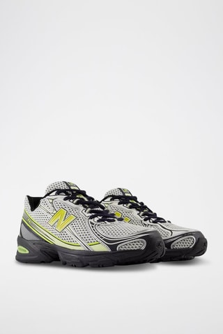 Baskets U740  - Gris, jaune et noir