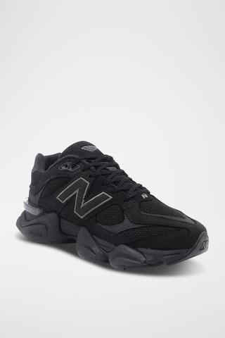 Baskets en cuir U9060  - Gris et noir