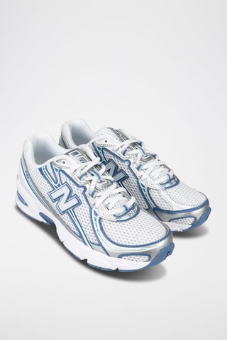 Baskets U740  - Blanc, bleu et gris