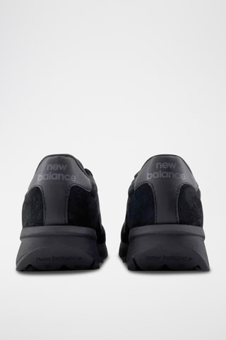 Baskets en cuir U370 - Noir