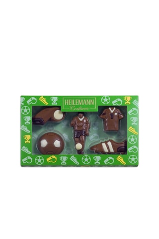 Coffret Football en chocolat au lait décoré - 2 x 100 g	