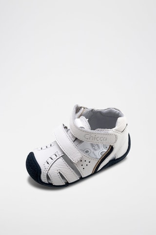 Leren Sandalen Wit