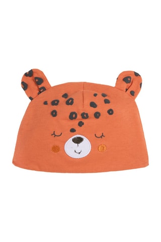 Muts met oortjes - Oranje