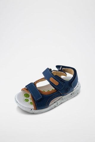 Sandalen - Marineblauw en Bruin