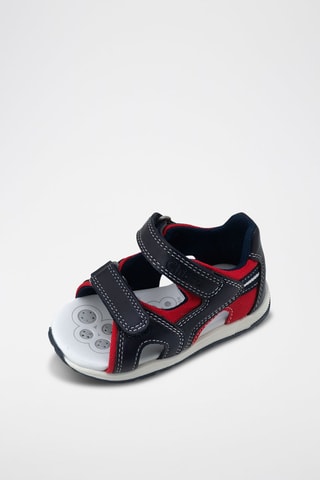 Sandalen Marineblauw en Rood