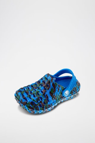 Clogs- Kobaltblauw en kaki