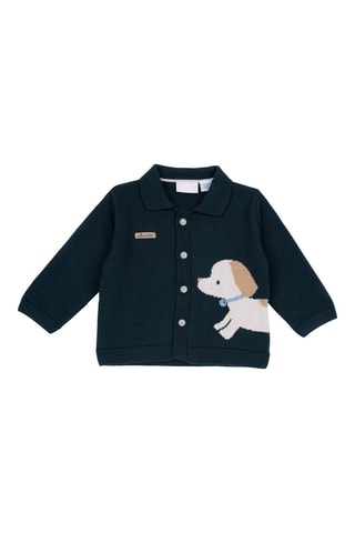 Vest - Marineblauw en Ecru