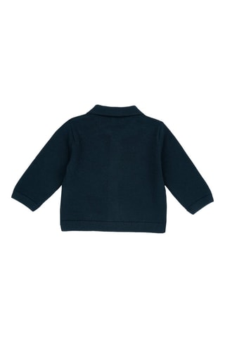 Vest - Marineblauw en Ecru