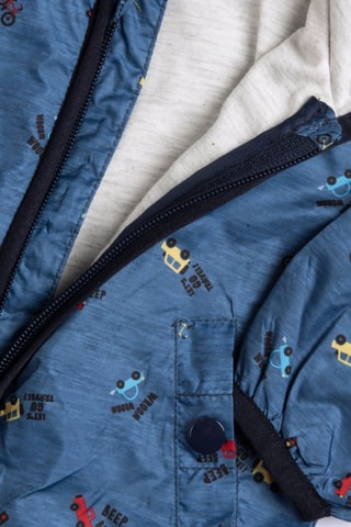 Jasje met Capuchon - Kobaltblauw